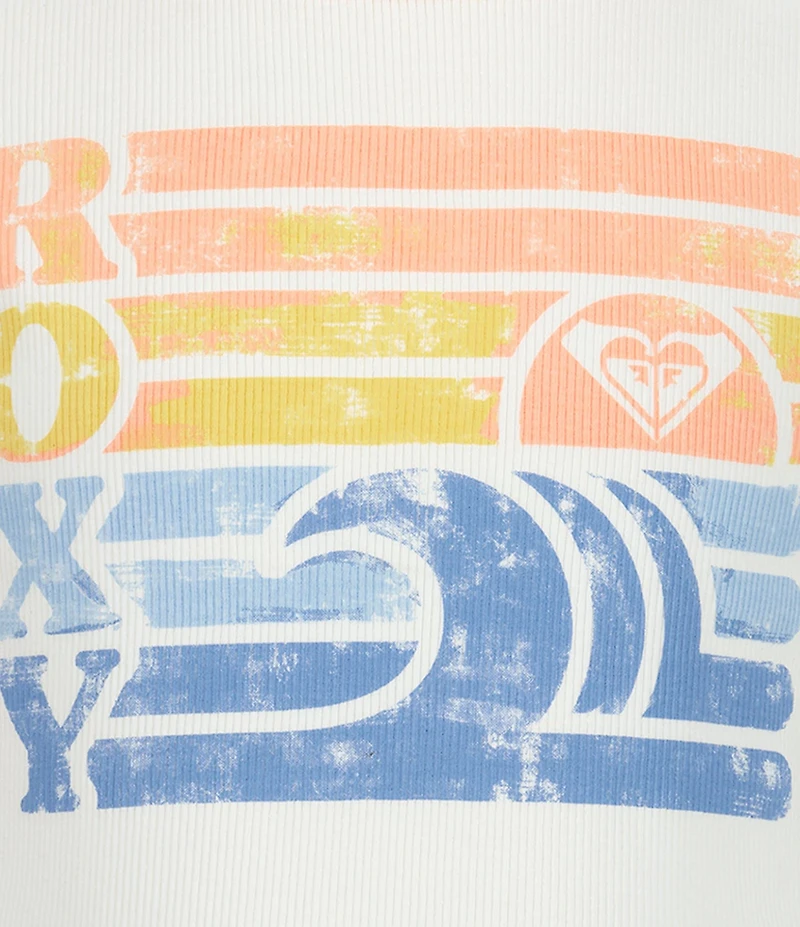 Roxy Big Girls Short Sleeve Retro Beach Baby T-Shirt