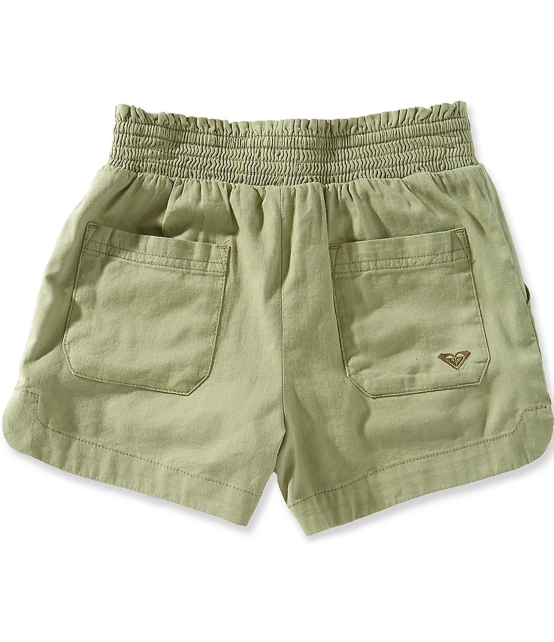 Roxy Big Girls Soleil Brushed Twill Shorts