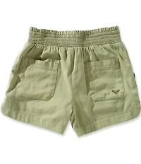 Roxy Big Girls Soleil Brushed Twill Shorts