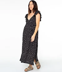 Roxy Bohemian Nights Printed A-Line Dress