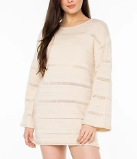 Roxy Bondi Sunset Long Sleeve Sweater Dress