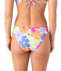 Roxy California Dreaming Low Waist Reversible Hipster Swim Bottom