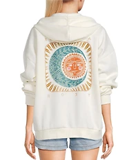 Roxy Evening Lineup Long Sleeve Fleece Hoodie