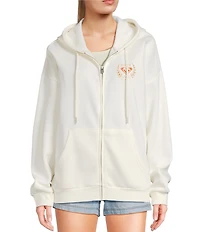 Roxy Evening Lineup Long Sleeve Fleece Hoodie