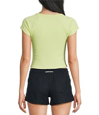 Roxy Five Palm Short Sleeve T-Shirt