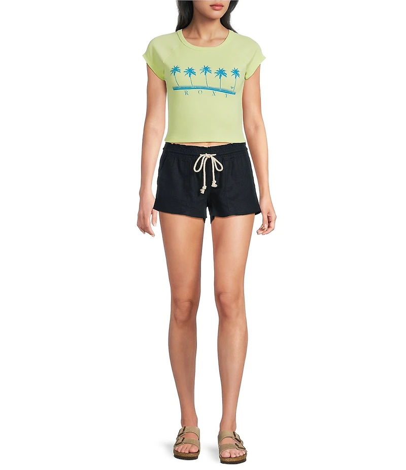 Roxy Five Palm Short Sleeve T-Shirt