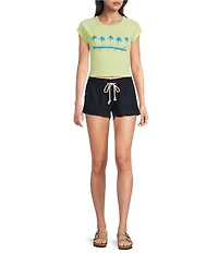 Roxy Five Palm Short Sleeve T-Shirt