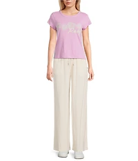 Roxy Floating Hibiscus Short Sleeve Baby T-Shirt