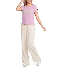 Roxy Floating Hibiscus Cap Sleeve Baby T-Shirt