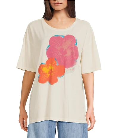 Roxy Flower Glow Short Sleeve T-Shirt