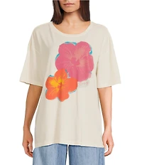 Roxy Flower Glow Short Sleeve T-Shirt