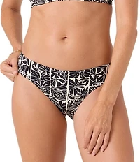 Roxy Geo Floral Full Coverage Hipster Swim Bottom