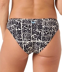 Roxy Geo Floral Full Coverage Hipster Swim Bottom
