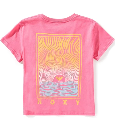 Roxy Big Girls Short Sleeve Sunset Scene T-Shirt