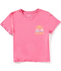 Roxy Big Girls Short Sleeve Sunset Scene T-Shirt
