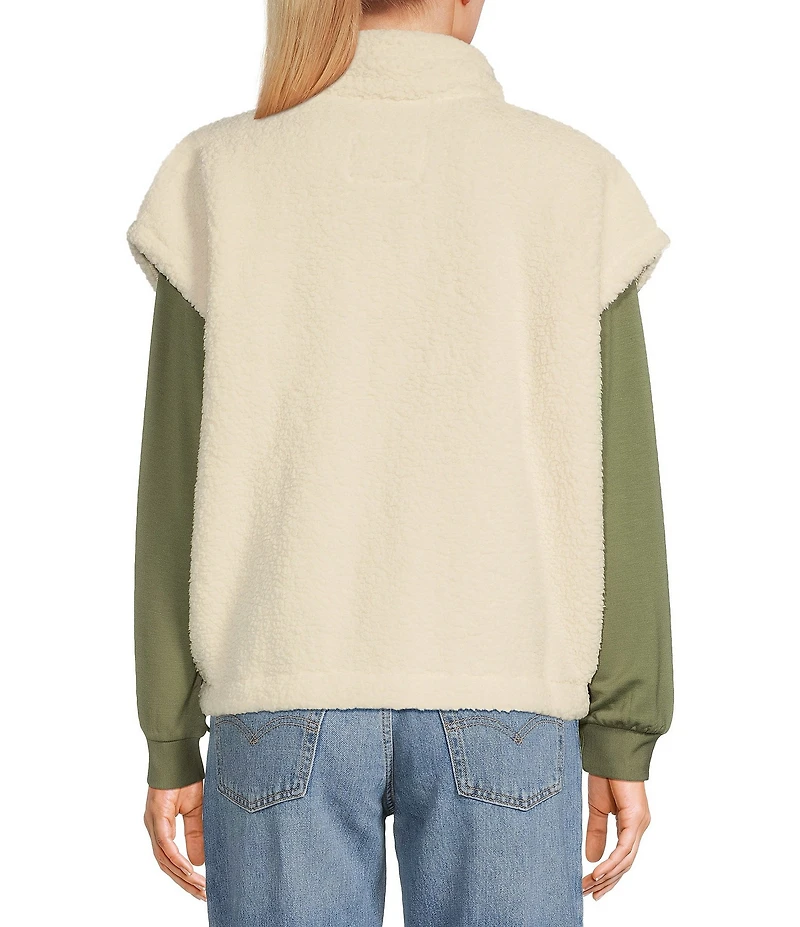 Roxy Great Divide Sherpa Plush Vest