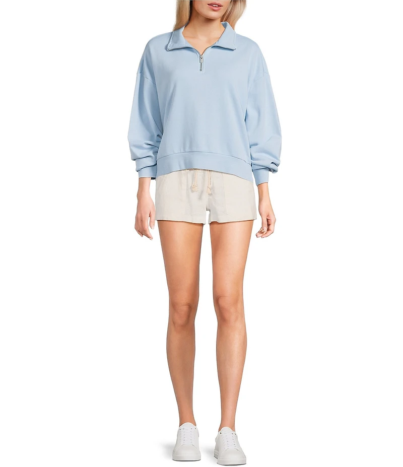 Roxy Half Moon Long Sleeve 1/4 Zip Pullover
