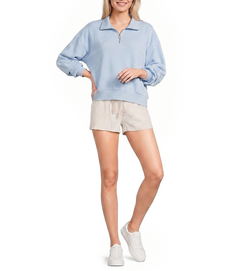 Roxy Half Moon Long Sleeve 1/4 Zip Pullover