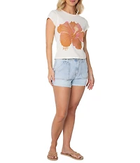 Roxy Hibiscus Spray Short Sleeve Baby T-Shirt
