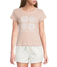 Roxy Hibiscus Swirl Short Sleeve Baby T-Shirt