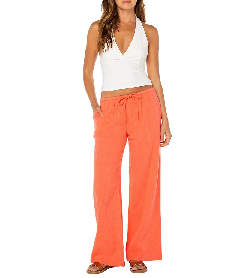 Roxy Iyla Low-Rise Relaxed Fit Pants