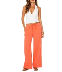 Roxy Iyla Low-Rise Relaxed Fit Pants
