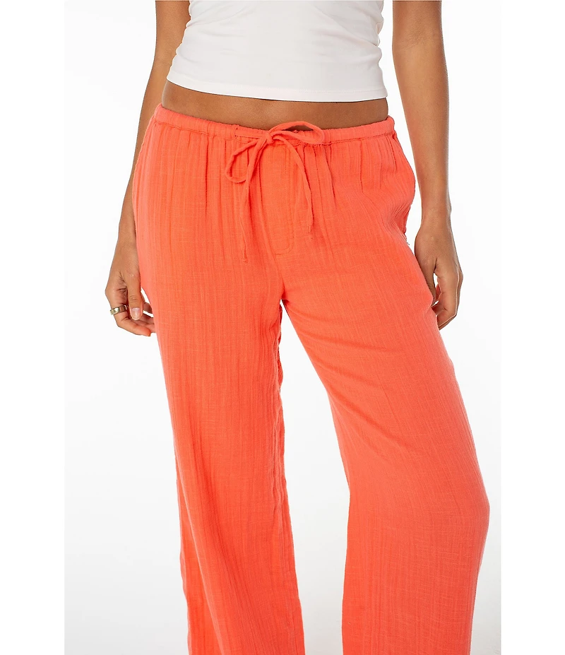 Roxy Iyla Low-Rise Relaxed Fit Pants