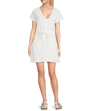 Roxy Kona Short Sleeve Mini Dress