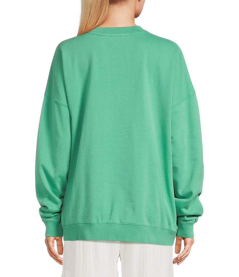 Roxy Lineup Long Sleeve Oversized Sweatshirt