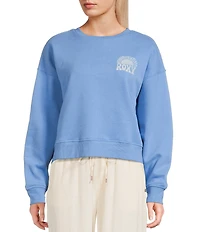 Roxy Marina Long Sleeve Fleece Sweatshirt