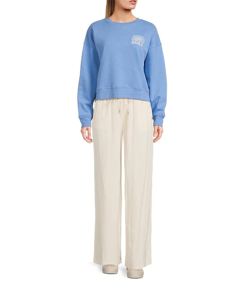 Roxy Marina Long Sleeve Fleece Sweatshirt