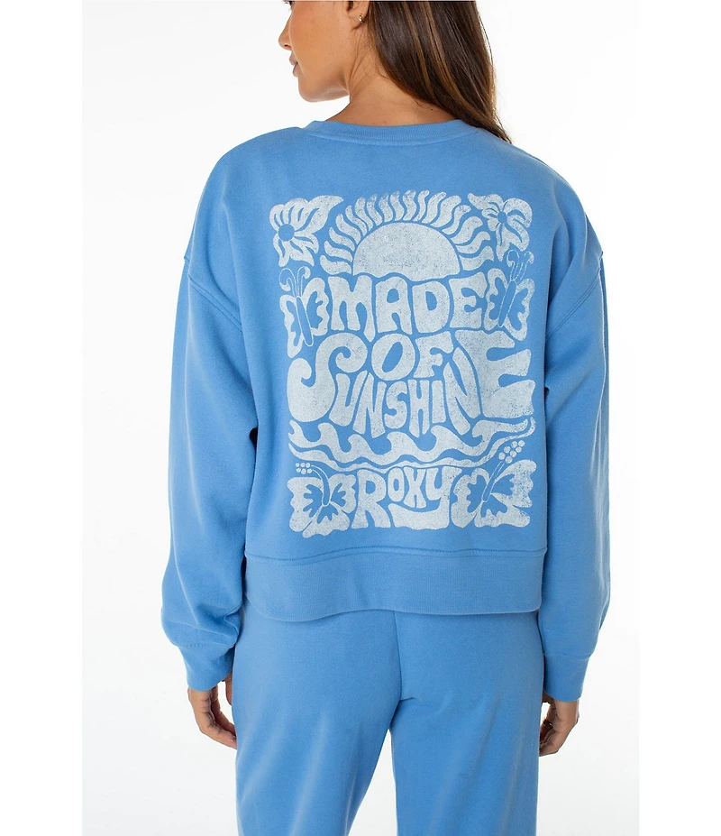 Roxy Marina Long Sleeve Fleece Sweatshirt