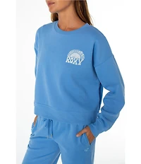Roxy Marina Long Sleeve Fleece Sweatshirt