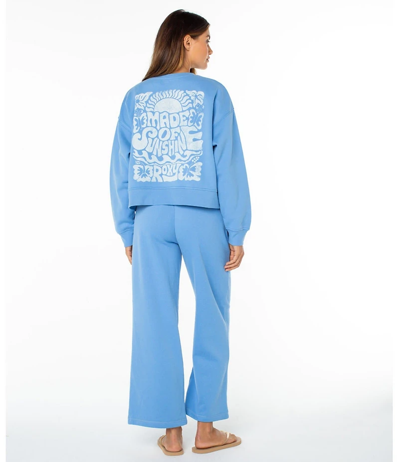 Roxy Marina Long Sleeve Fleece Sweatshirt