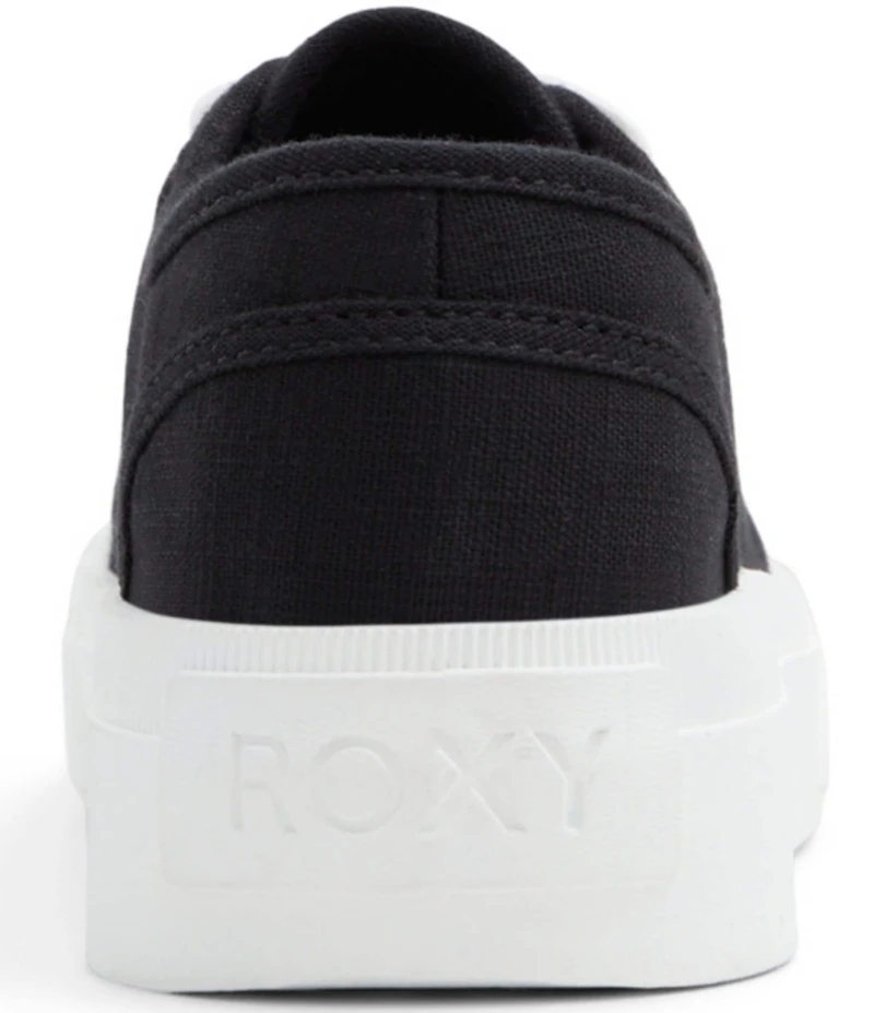 Roxy Marina Twill Lace Up Sneakers