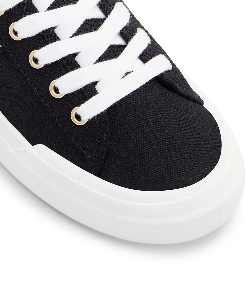 Roxy Marina Twill Lace Up Sneakers