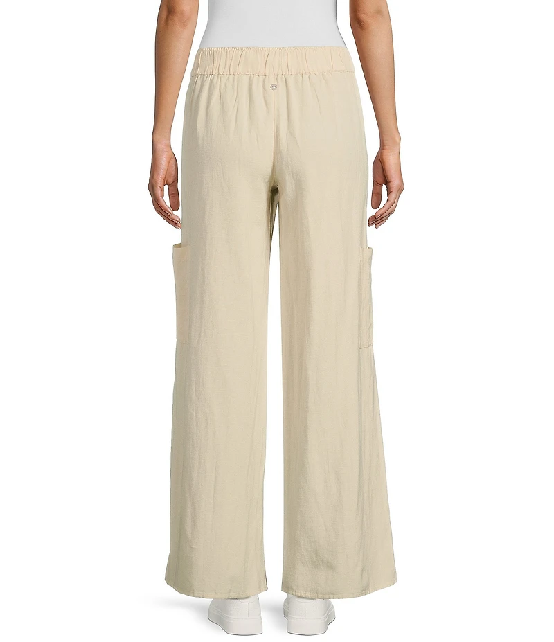 Roxy Maui Sessions Linen Blend Palazzo Pants