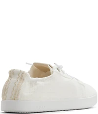 Roxy Mauka Box Weave Laced Slip On Sneakers