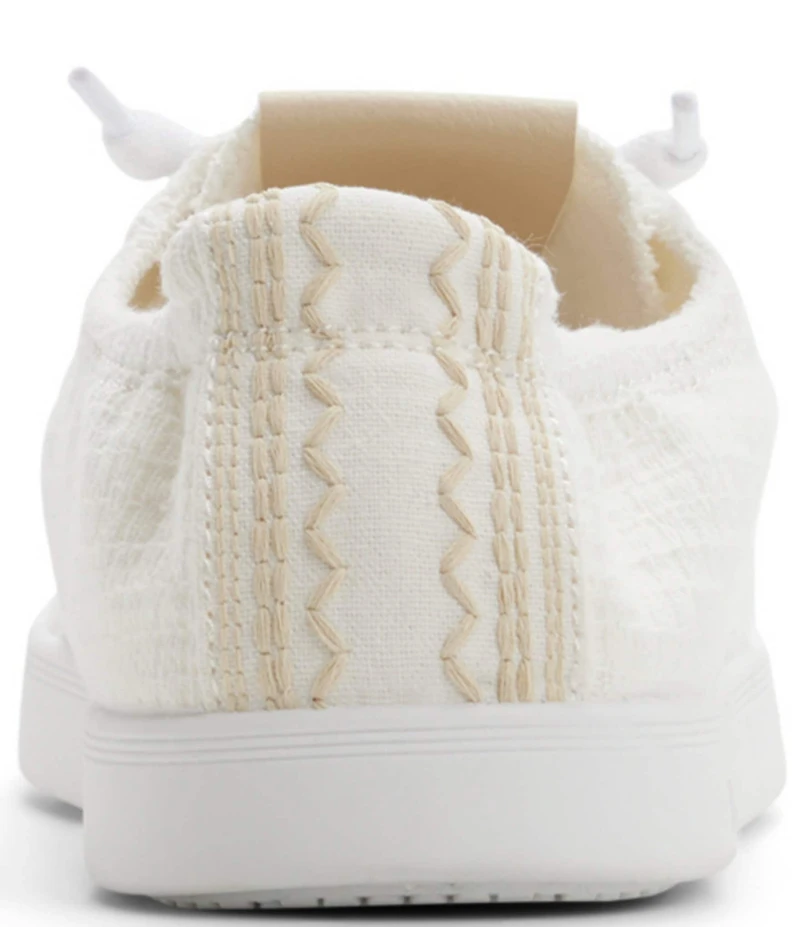 Roxy Mauka Box Weave Laced Slip On Sneakers