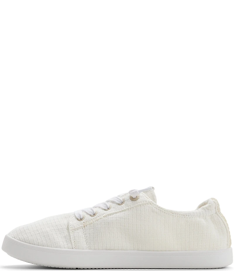 Roxy Mauka Box Weave Laced Slip On Sneakers