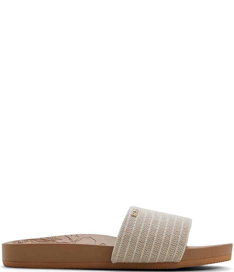 Roxy Nani Woven Slide Sandals