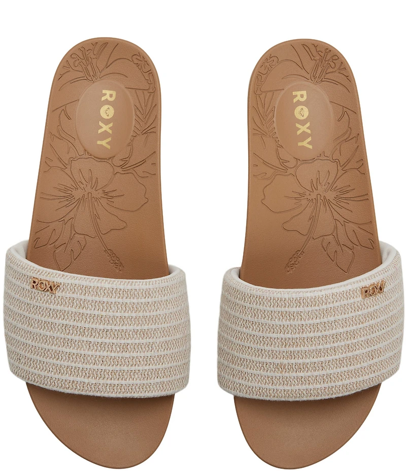 Roxy Nani Woven Slide Sandals