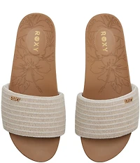 Roxy Nani Woven Slide Sandals