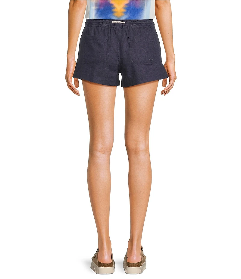 Roxy Oceanside Linen Blend Shorts