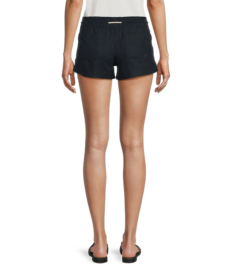 Roxy Oceanside Linen Blend Shorts