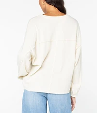 Roxy On My Mind Long Sleeve Knit T-Shirt