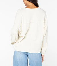 Roxy On My Mind Long Sleeve Knit T-Shirt