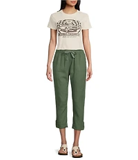 Roxy On The Seashore Linen Blend Pants
