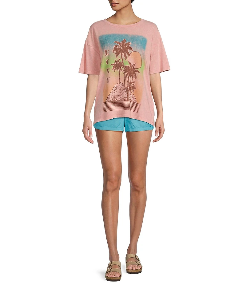 Roxy Palm Springs Oversized Graphic T-Shirt