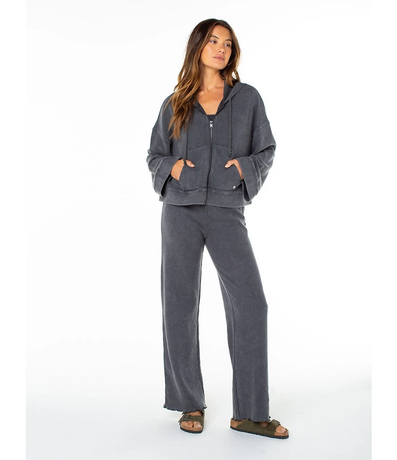 Roxy Salty Daydreams Long Sleeve Hooded Fleece Jacket